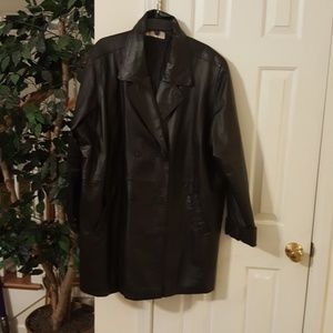 Leather Coat